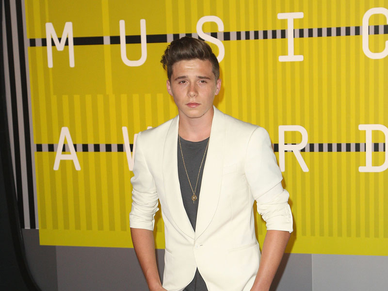 30 August 2015 - Los Angeles, California - Brooklyn Beckham. 2015 MTV Video Music Awards - Arrivals held at Microsoft Theater. Photo Credit: AdMedia