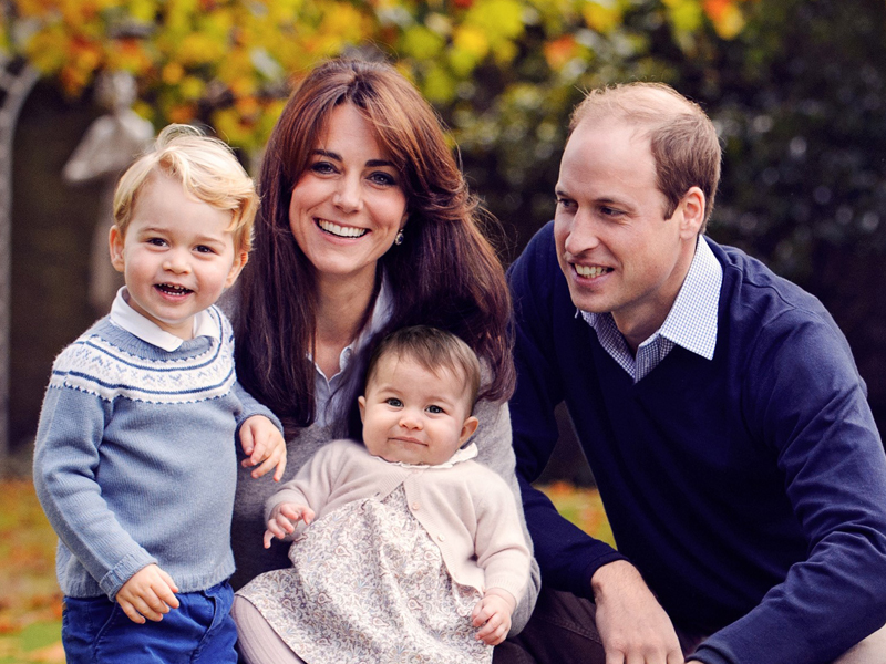 Prvi portret obitelji nakon rođenja princeze Charlotte