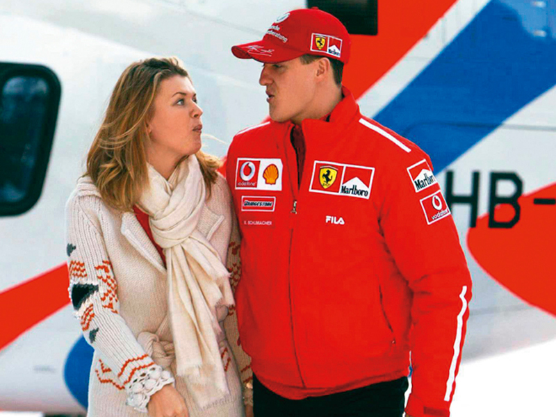 Michael i Corrina Schumacher