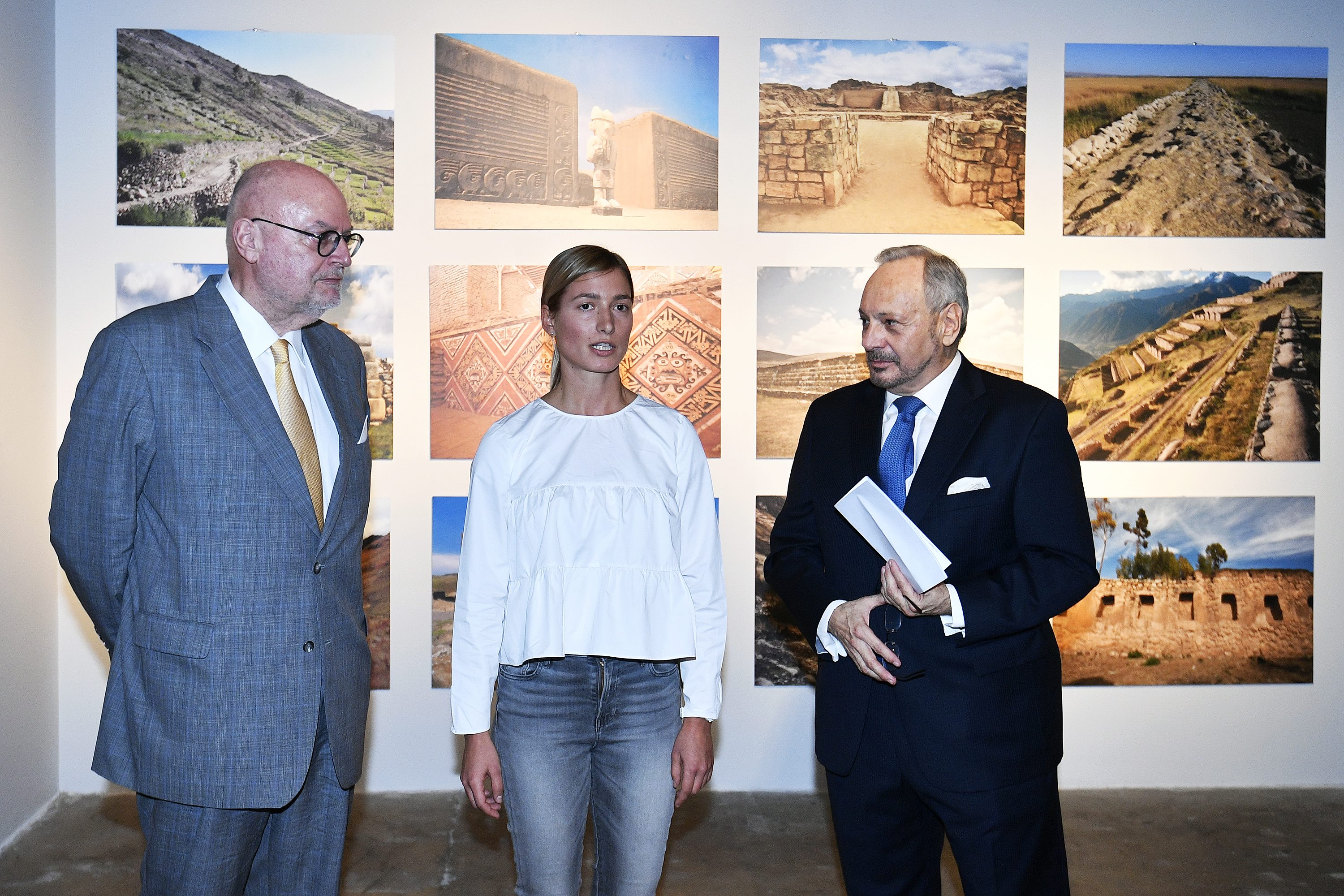Na fotografiji: Marijan Hanžeković, Nika Pavlinek i Jose Antonio Arrospide del Busto