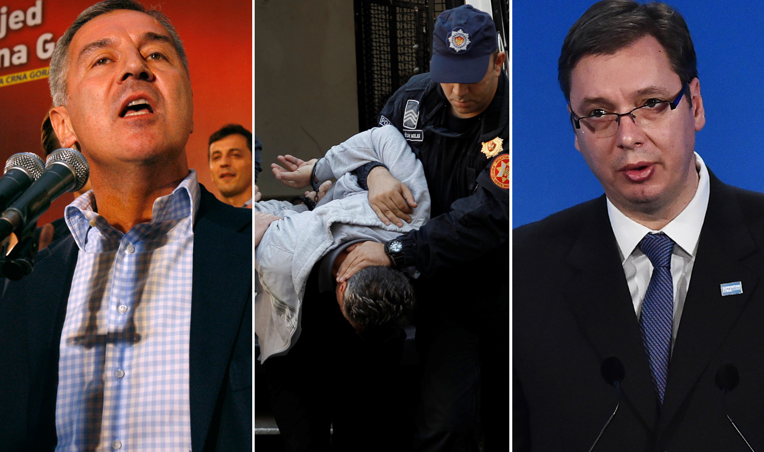 Milo Đukanović, uhićenje u Crnoj Gori, Aleksandar Vučić 