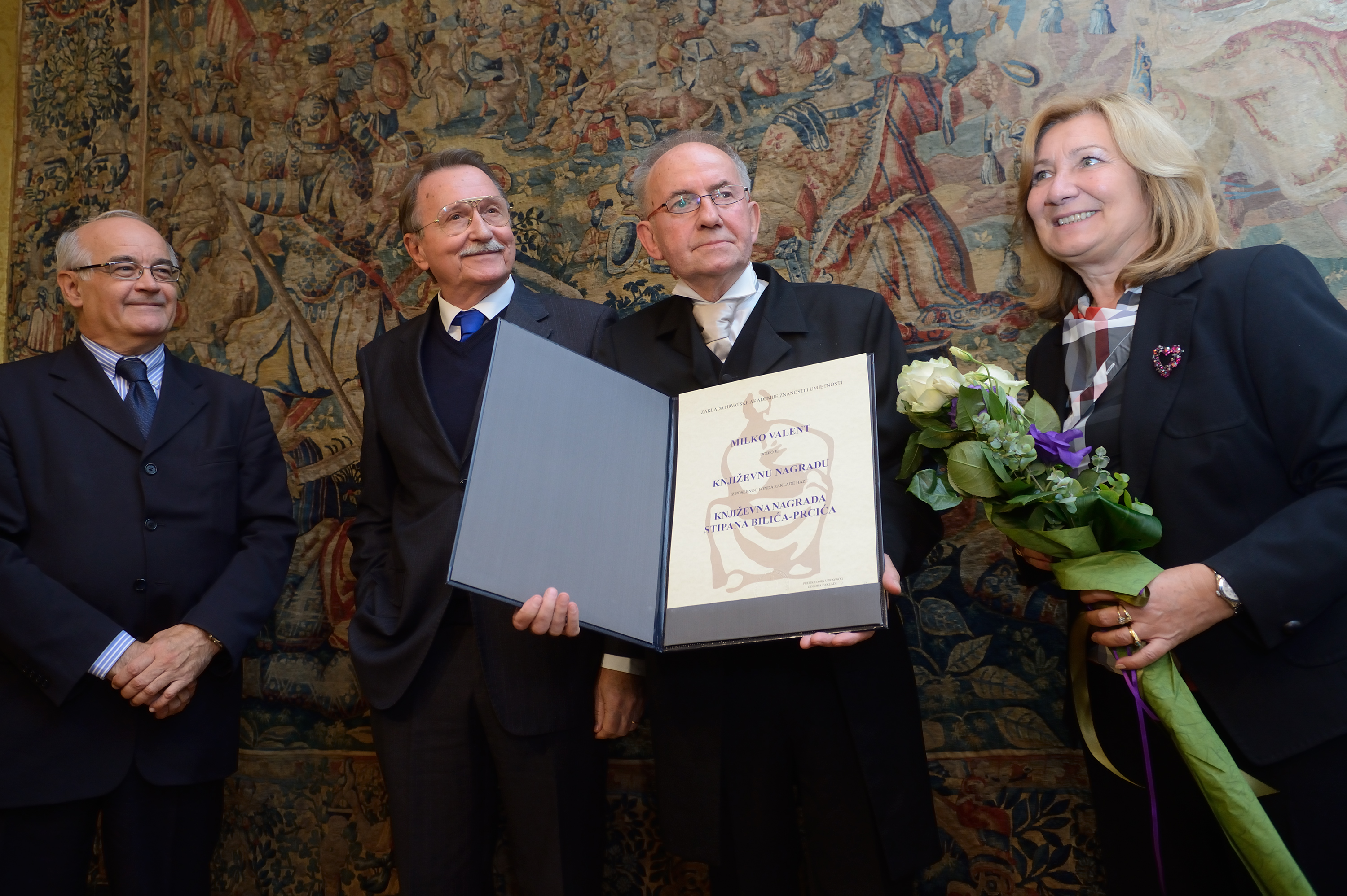 Boris Nemec, Velimir Neidhardt, Milko Valent i Marina Stancl