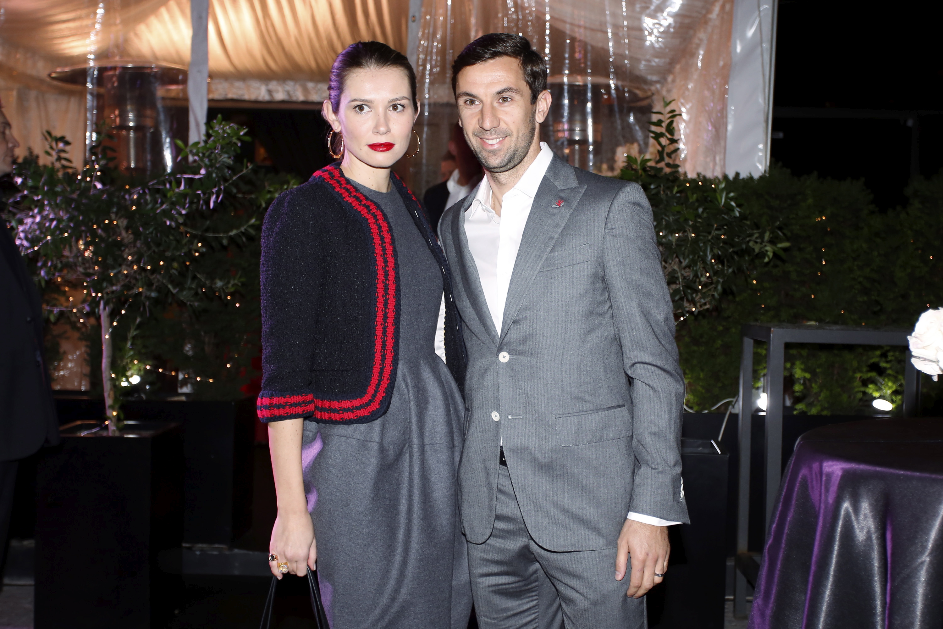 Darijo Srna sa suprugom