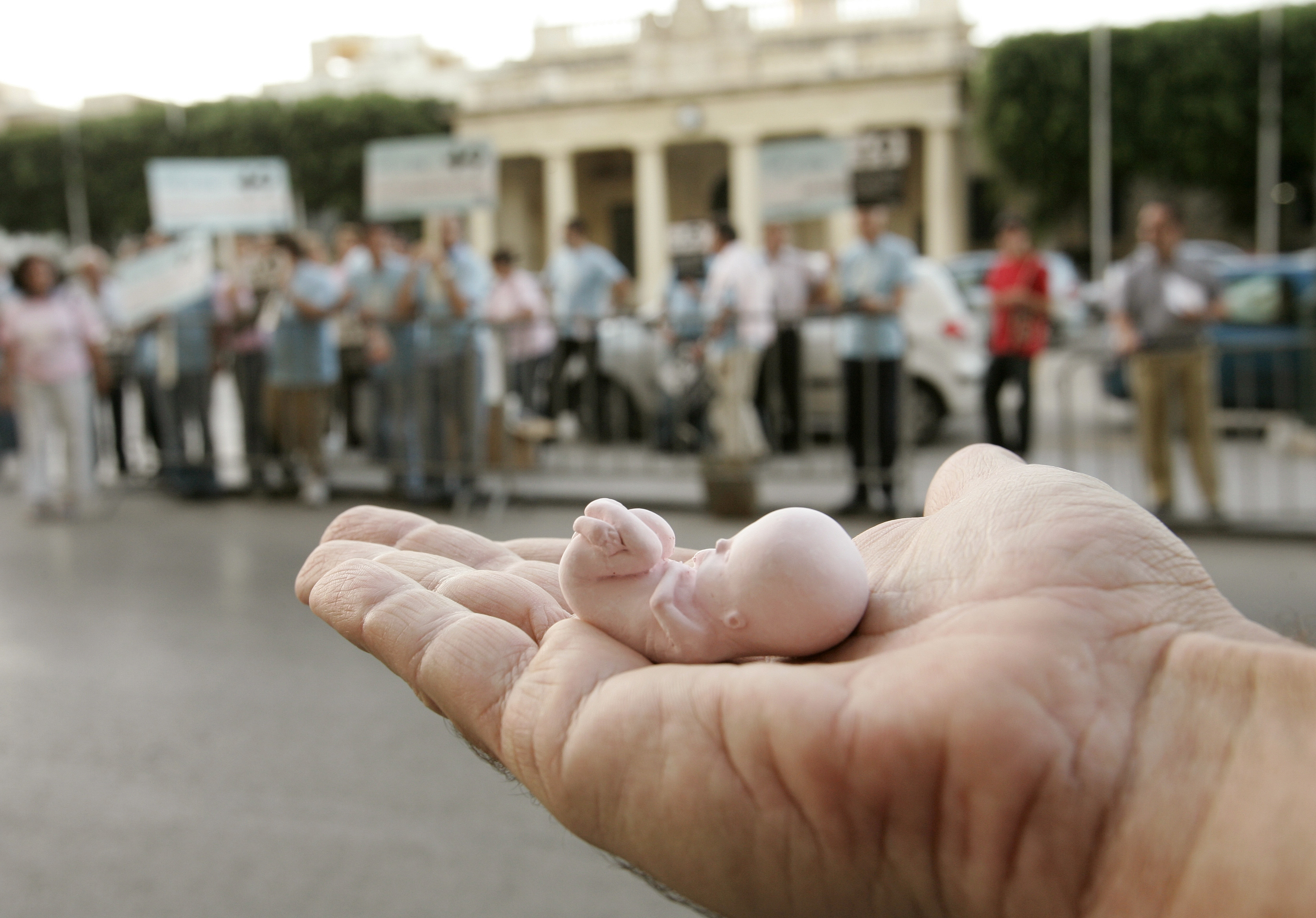 Aktivisti za zabranu pobačaja na Malti, arhivska fotografija