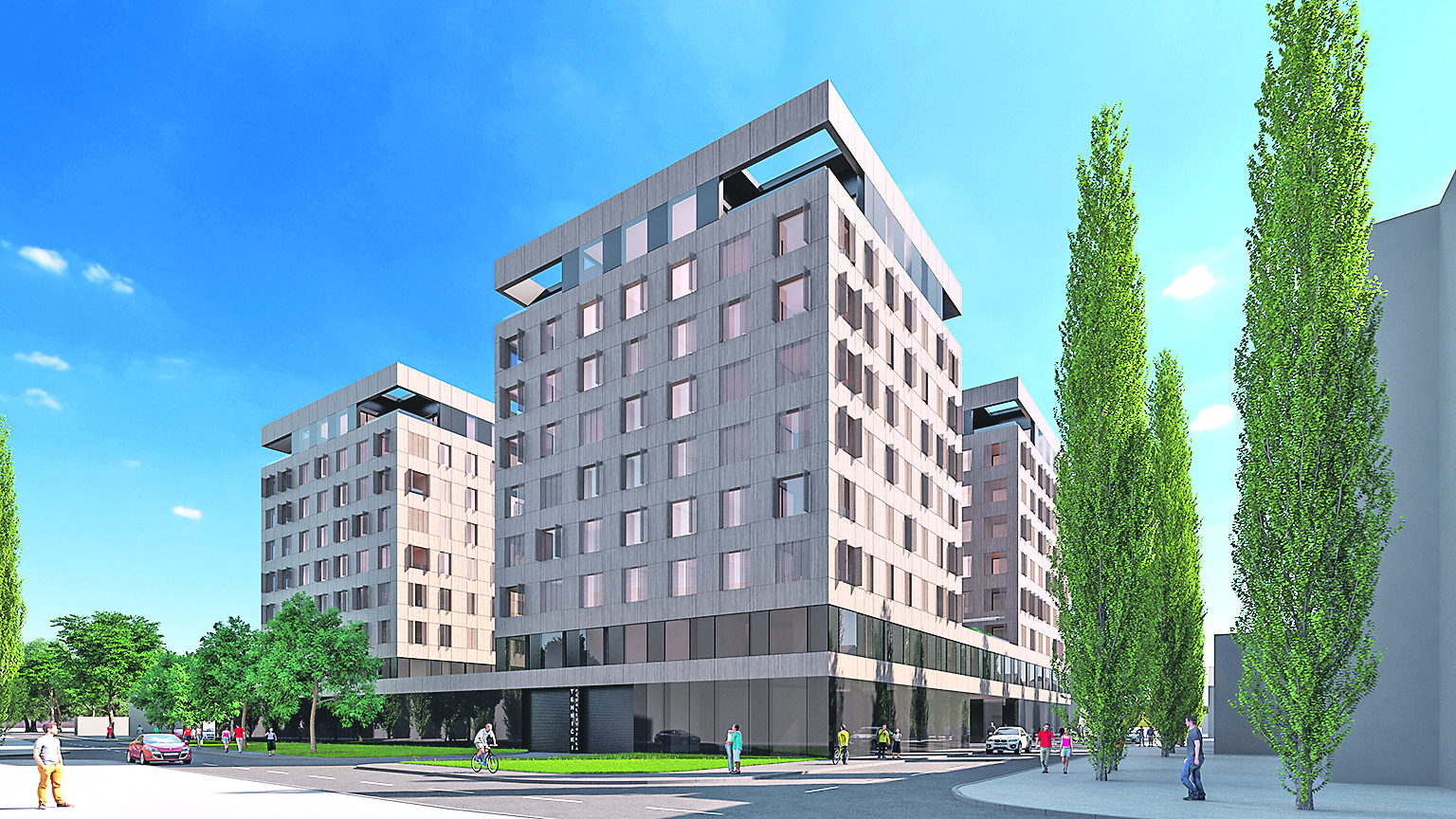 Planirani neboderi u Maksimiru 