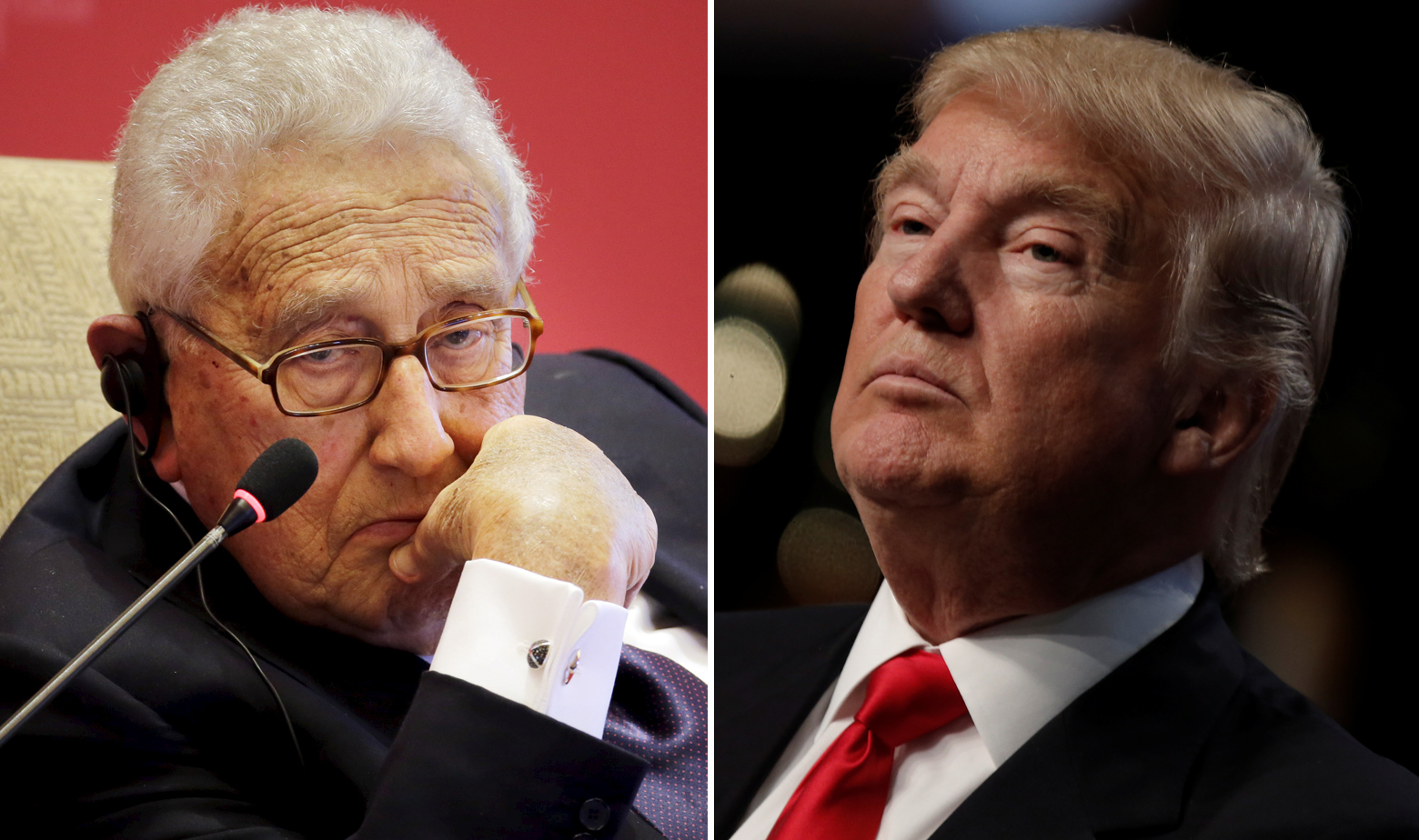 Henry Kissinger i Donald Trump