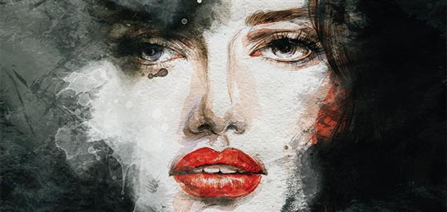 Naslovnica romana 'Lazarove žene' - detalj