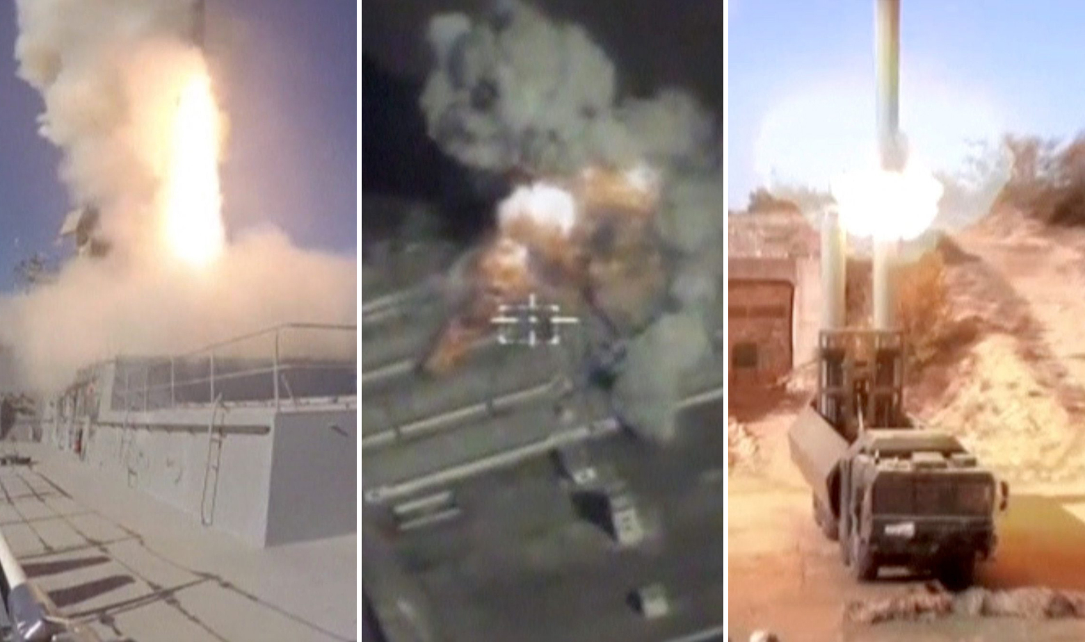 Rusija Sirija raketiranje