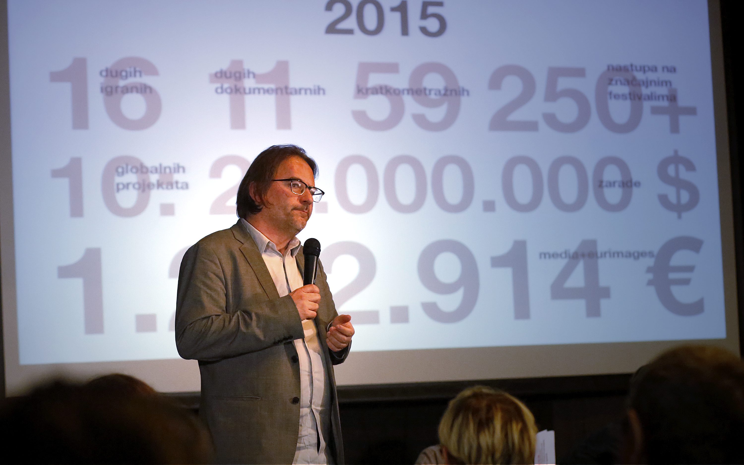 Ravnatelj HAVC-a Hrvoje Hribar predstavlja godišnji izvještaj o radu u Kinu Europa u svibnju