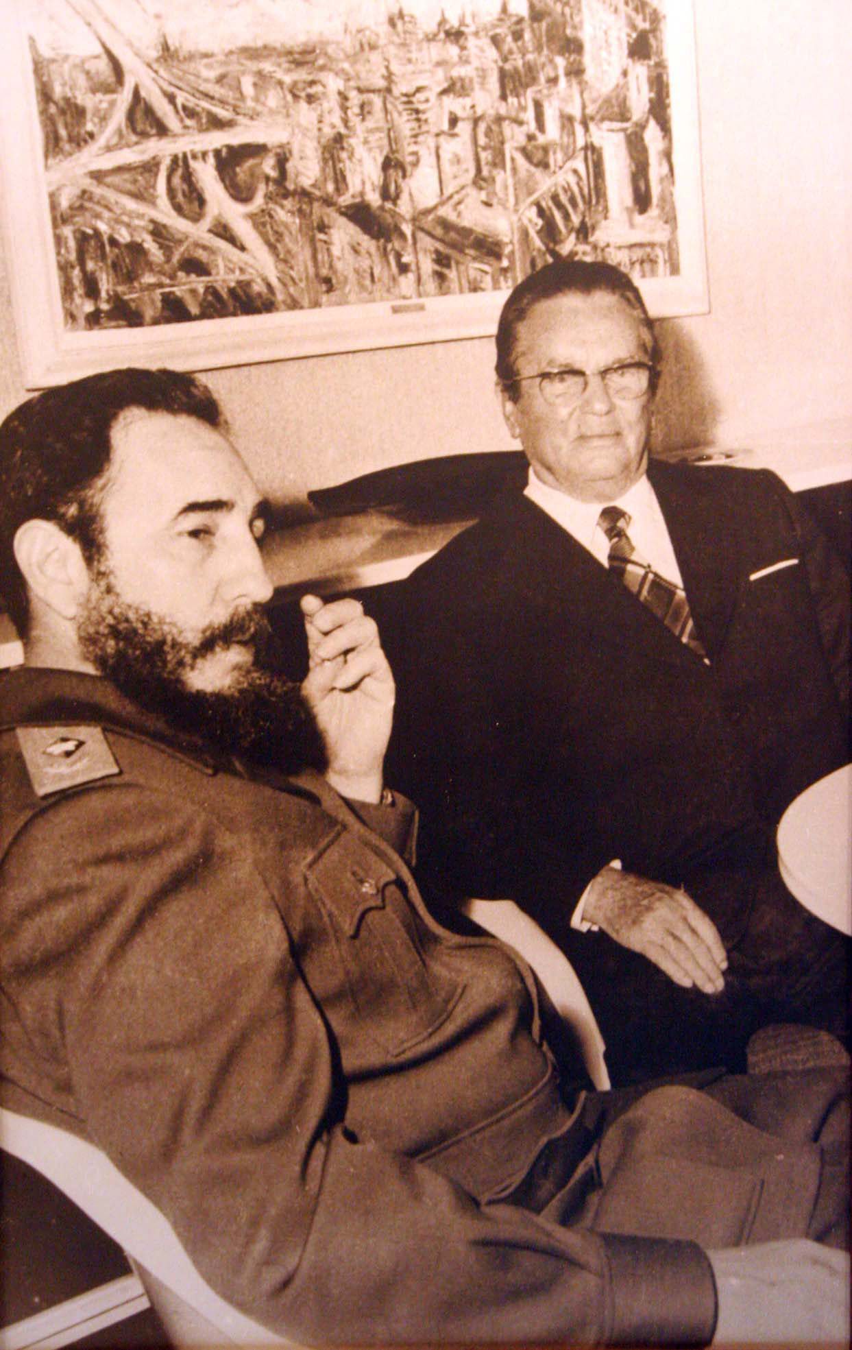 Fidel Castro i Josip Broz Tito