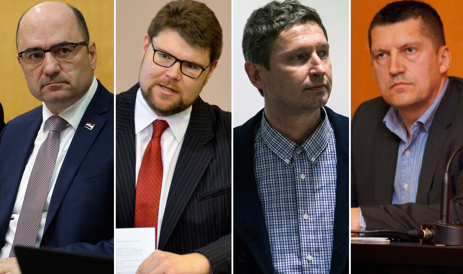 Milijan Brkić, Peđa Grbin, Ante Nazor i Ivo Lučić 