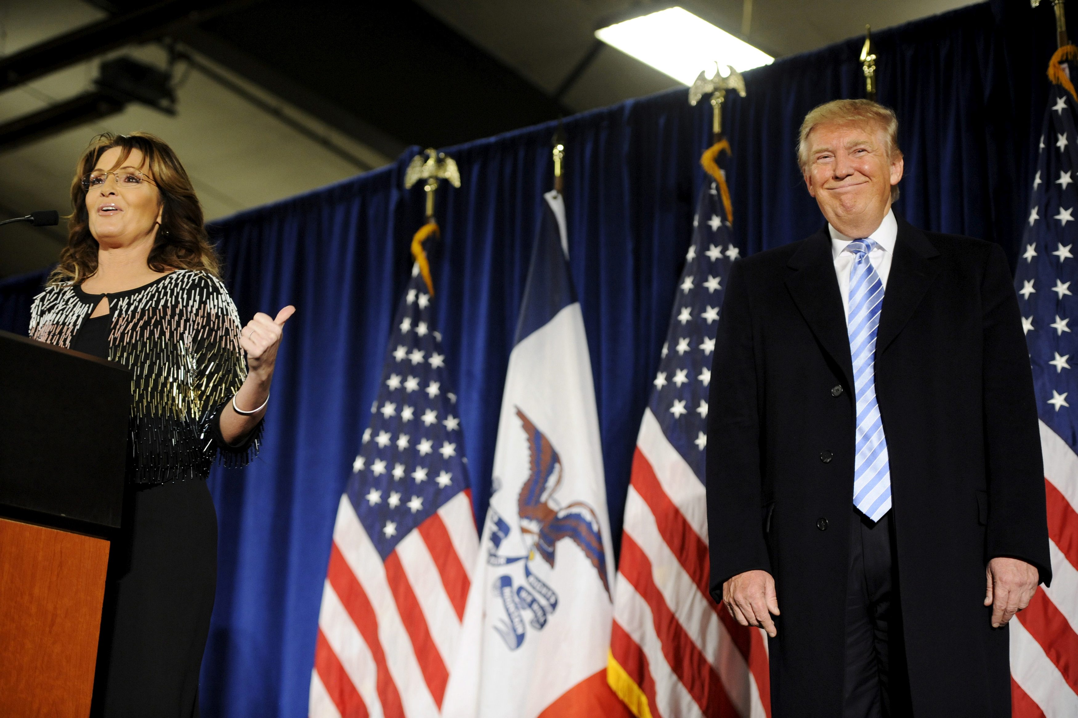 Sarah Palin i Donald Trump