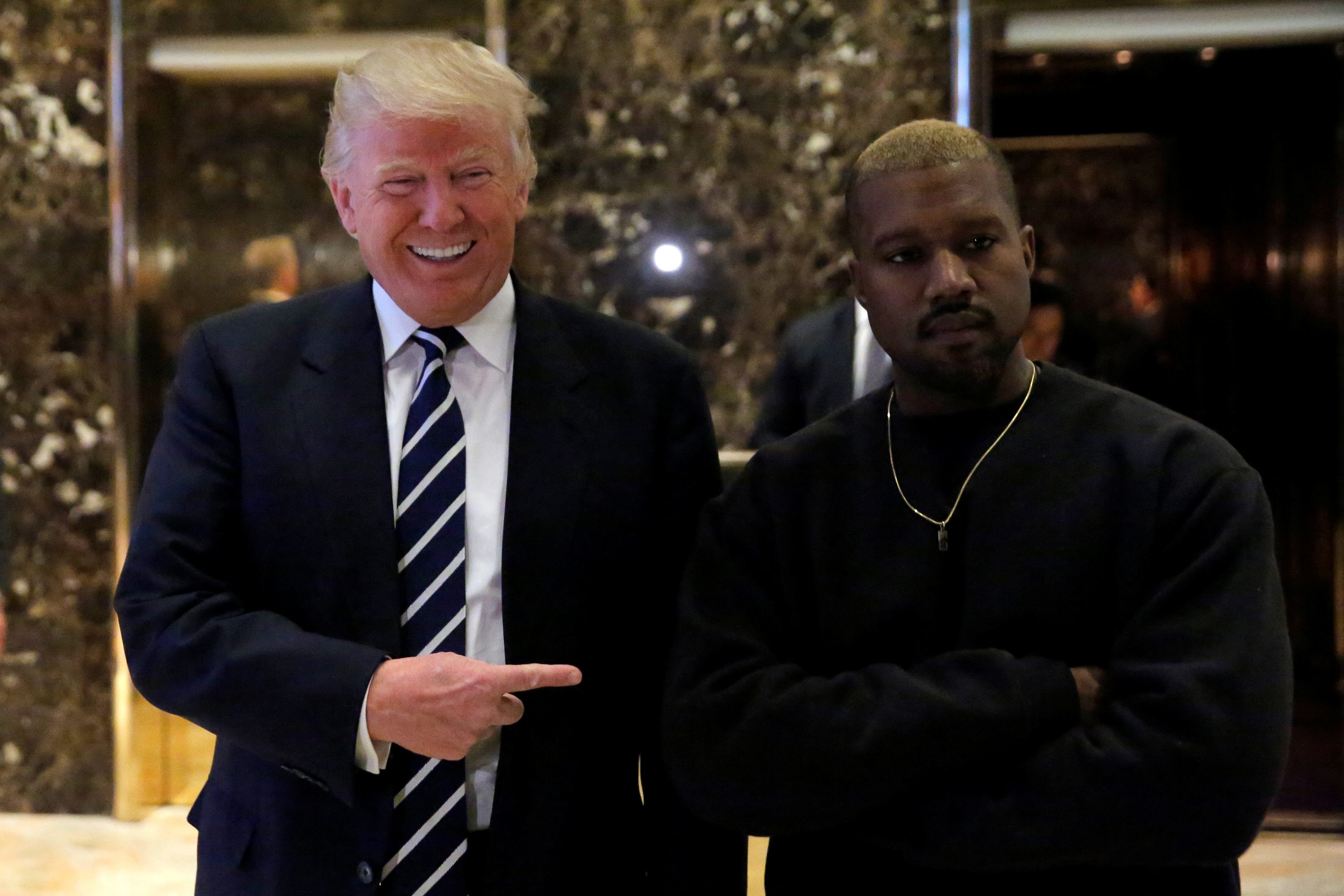 Donald Trump i Kanye West