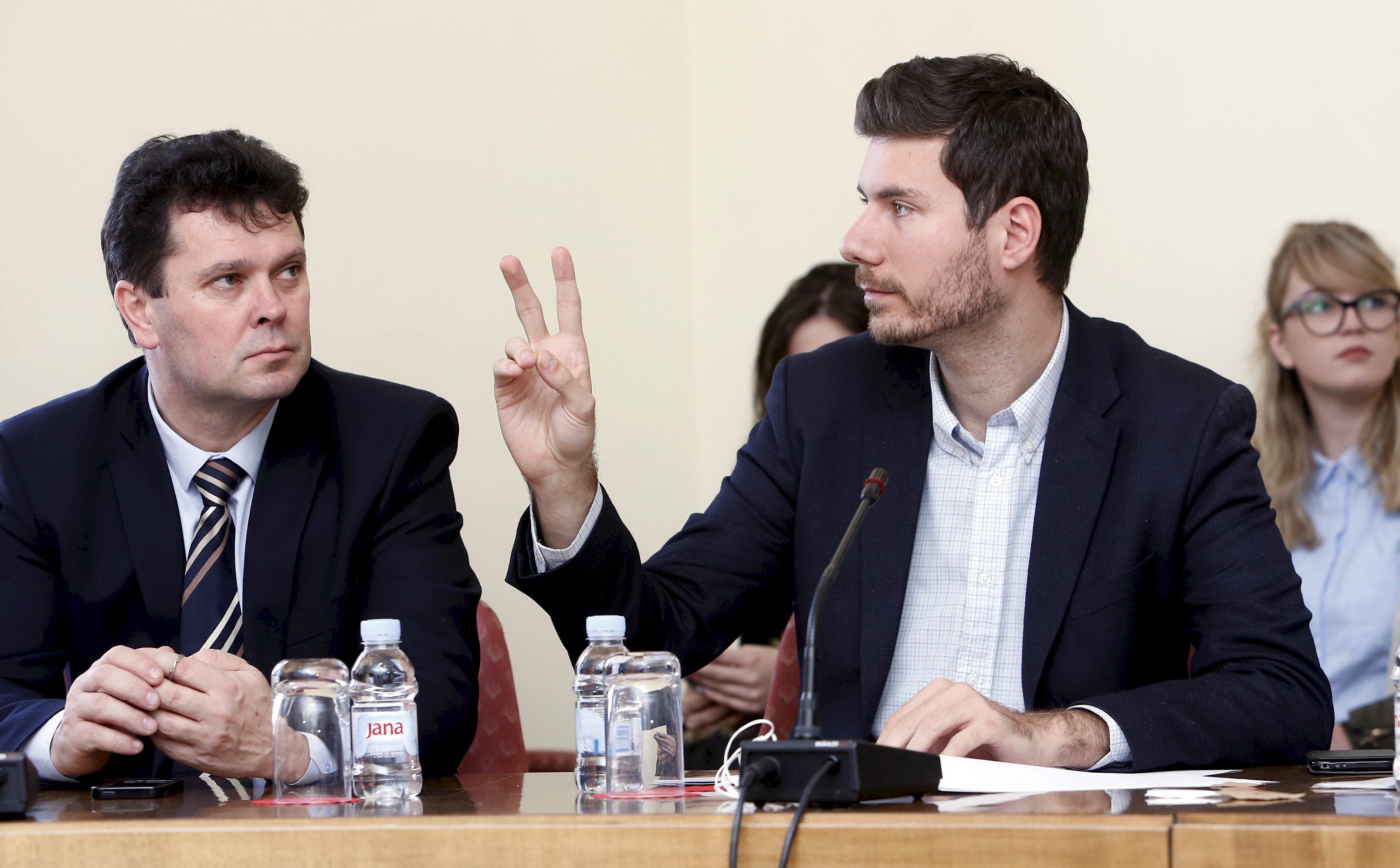 Josip Križanic i Ivan Pernar.