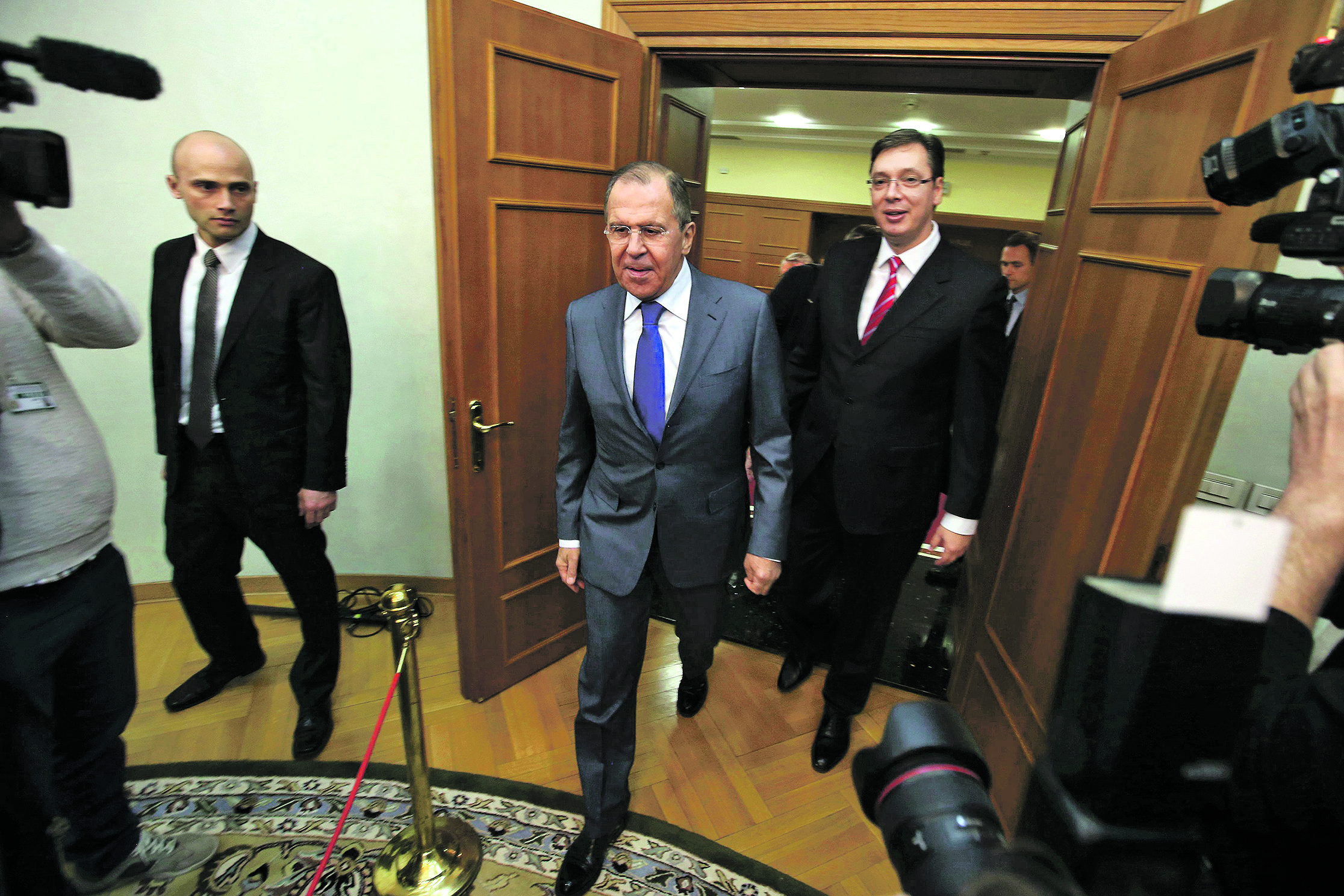 Sergej Lavrov i Aleksandar Vučić