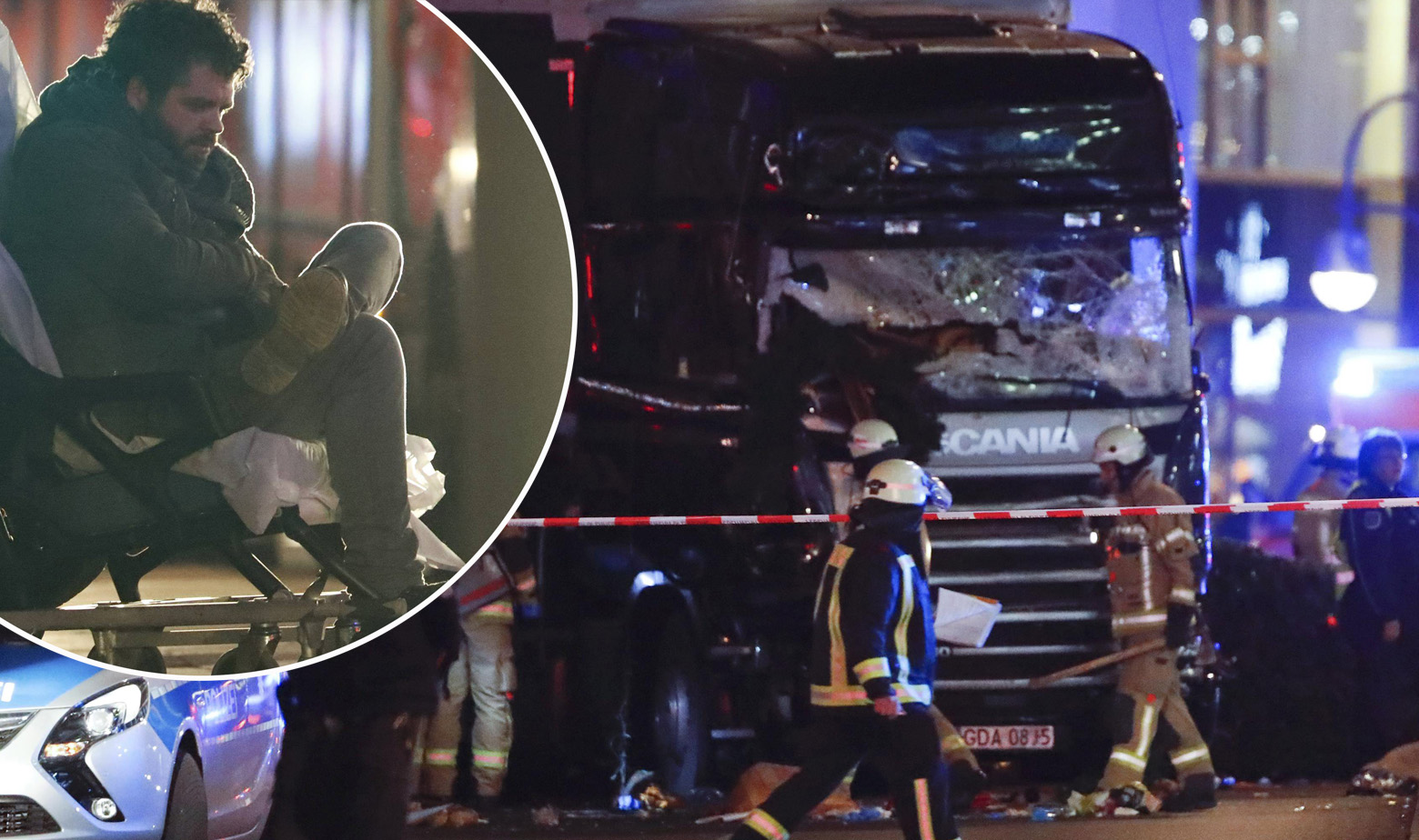 Kamion koji se zaletio u ljude na božićnom sajmu u Berlinu i ozlijeđena osoba u krugu 