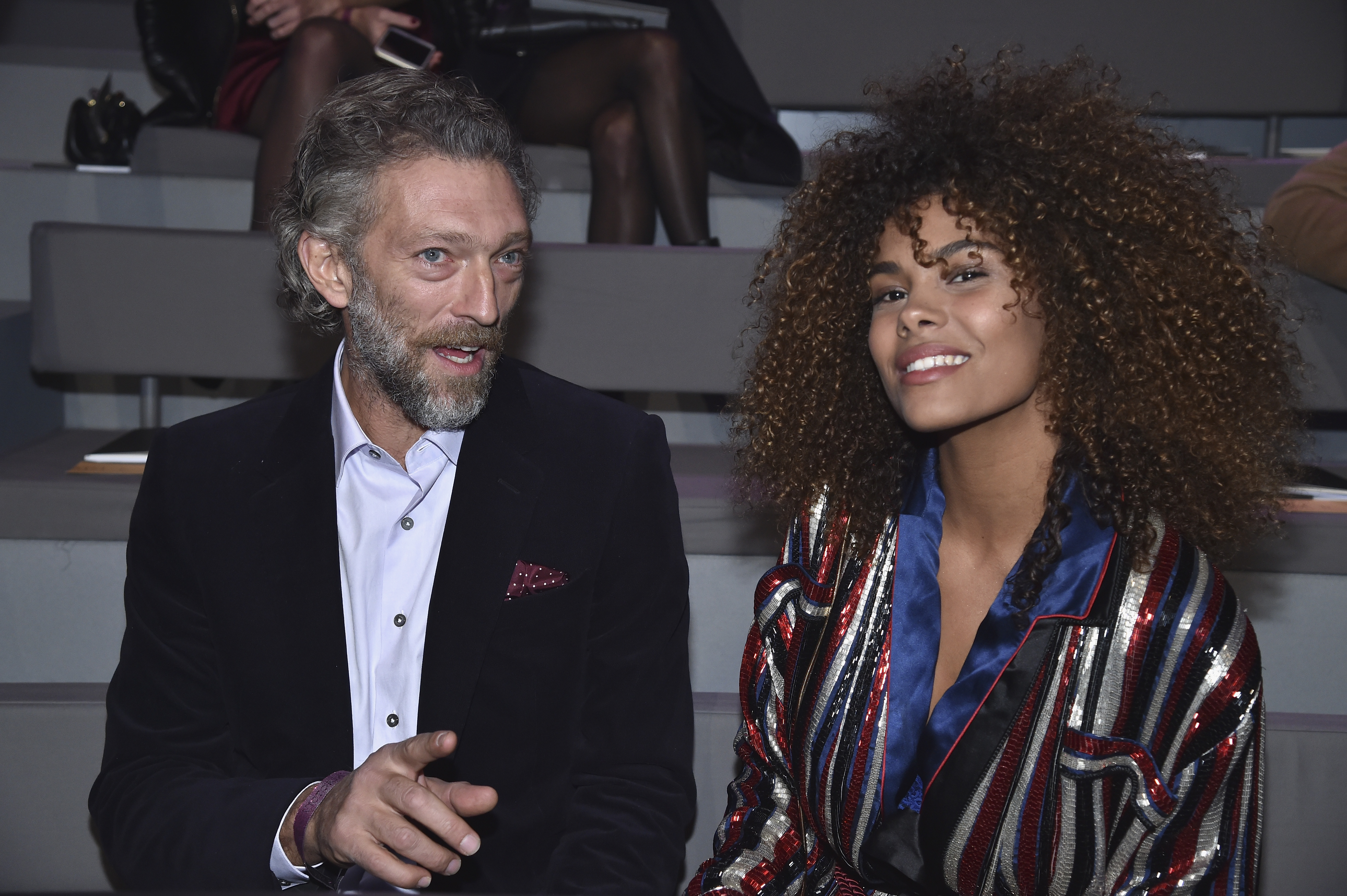 Vincent Cassel i Tina Kunakey