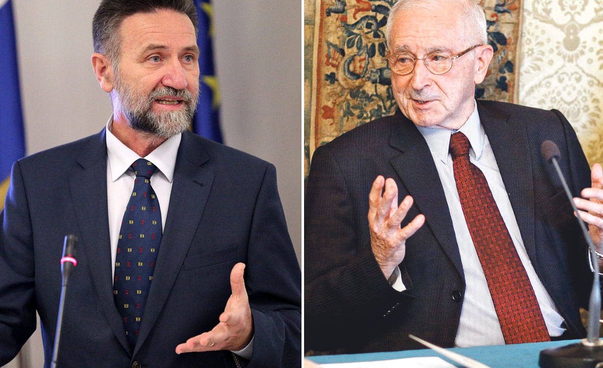 Pavo Barišić (lijevo) i Vlatko Silobrčić (desno)