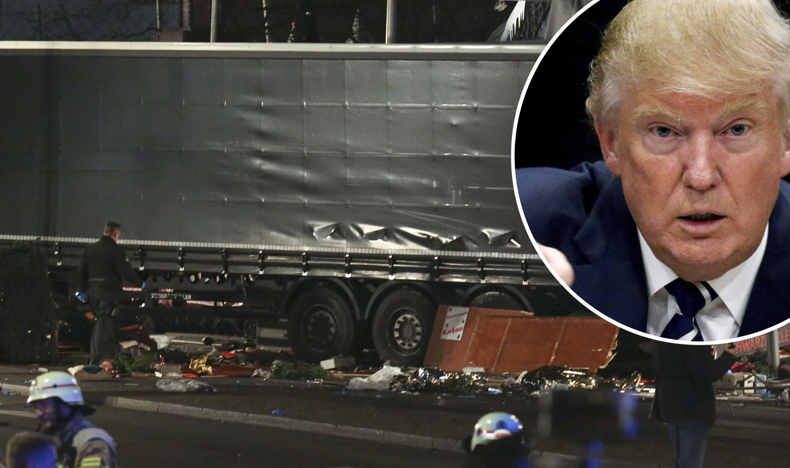 Trump Berlin kamion