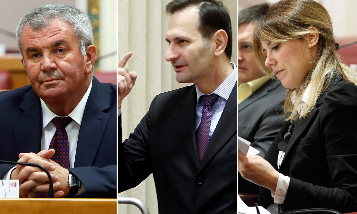 Željko Raguž, Miro Kovač i Dragica Roščić