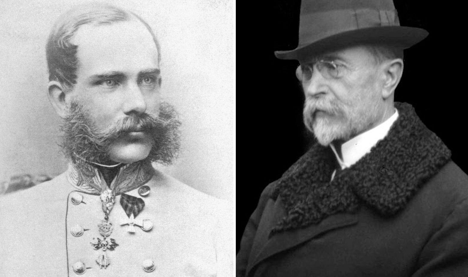 Franjo Josip i Tomaš Masaryk