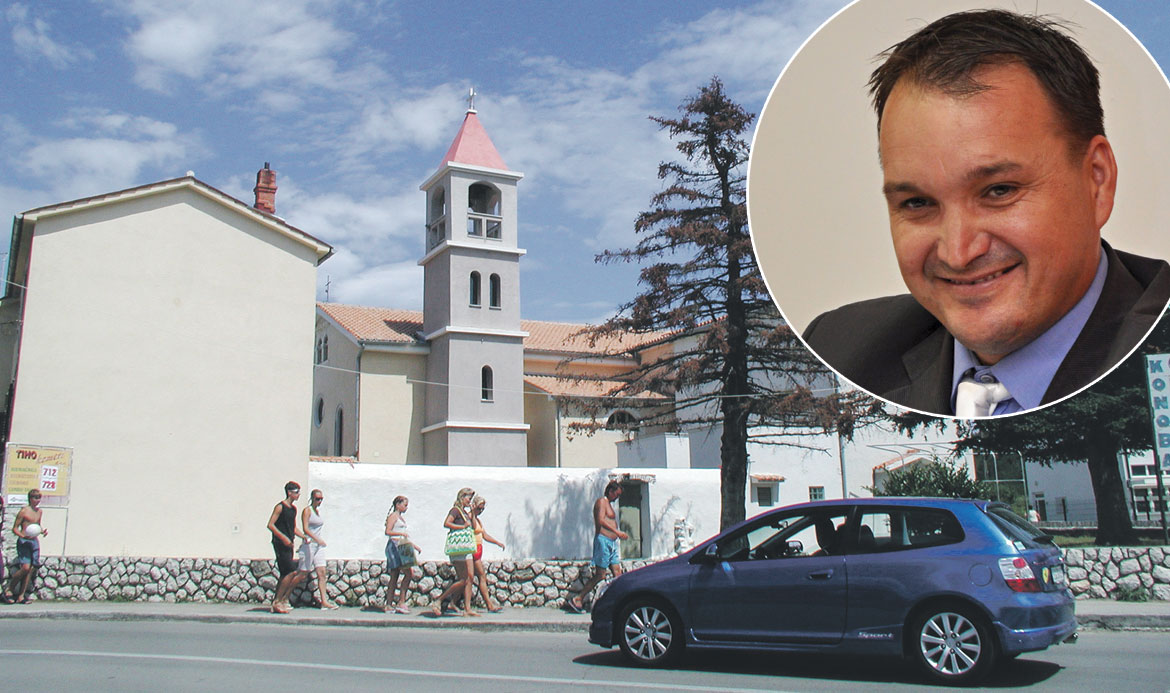 U krugu: Alen Andreškić, načelnik općine Lopar