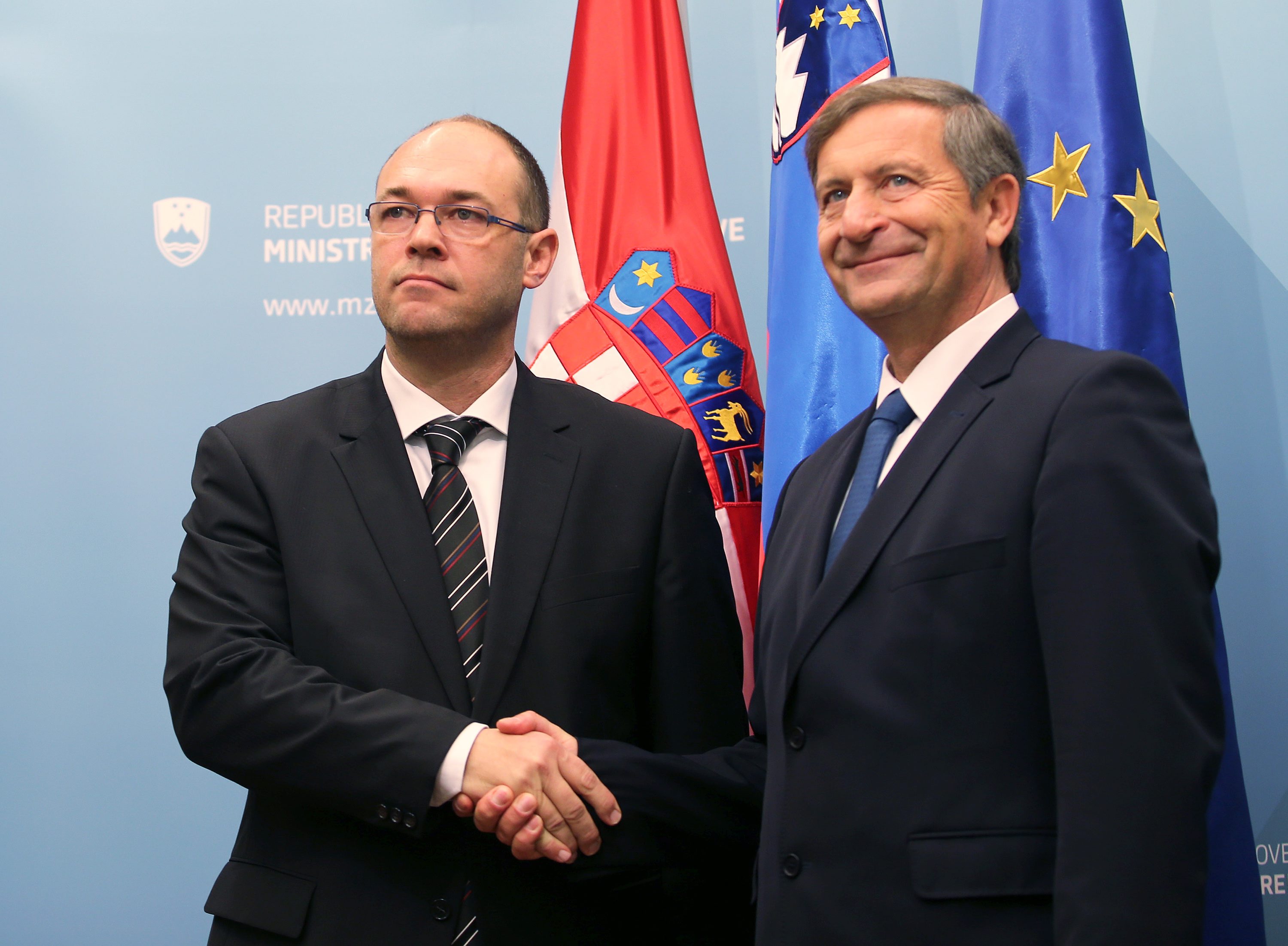 Davor Ivo Stier i Karl Erjavec