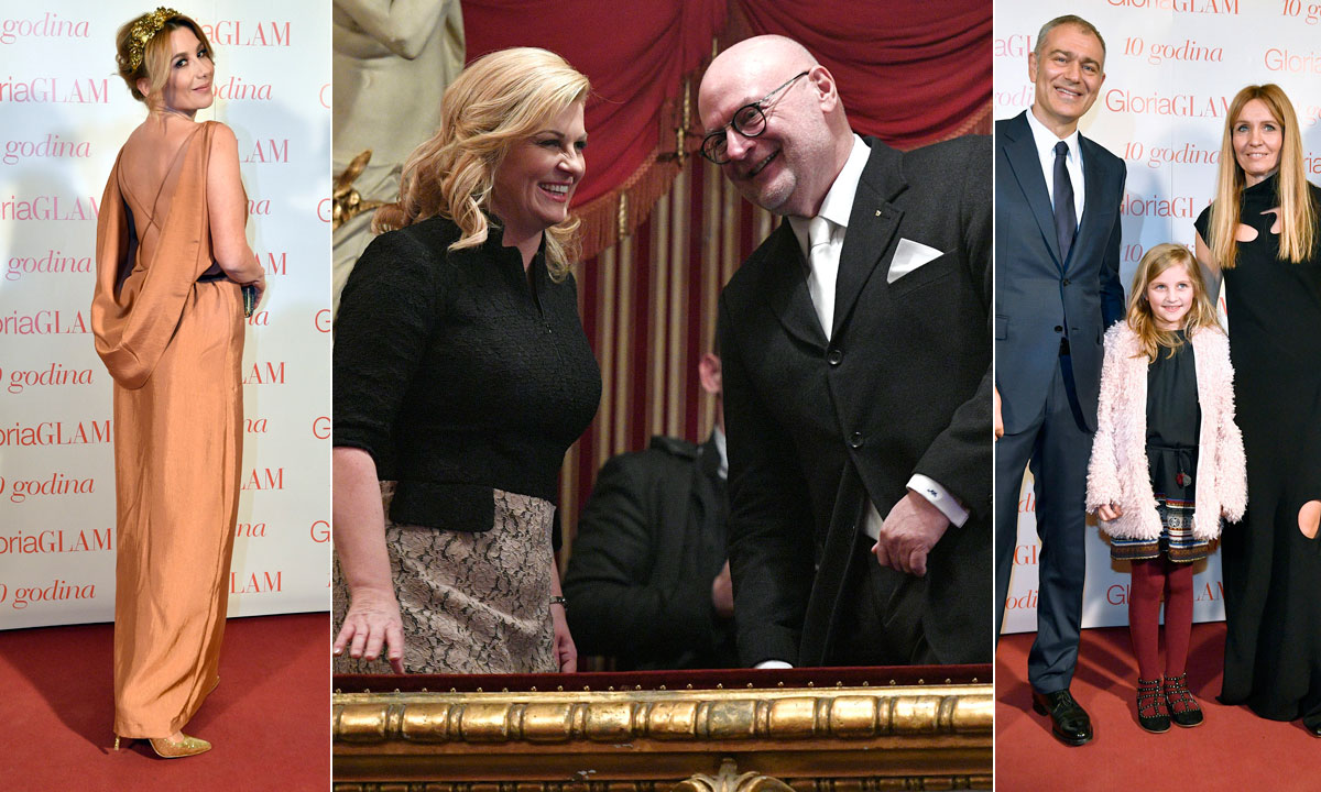 Ecija Ojdanić, Kolinda Grabar-Kitarović i Marijan Hanžeković, Tedeschi sa suprugom i nećakinjom