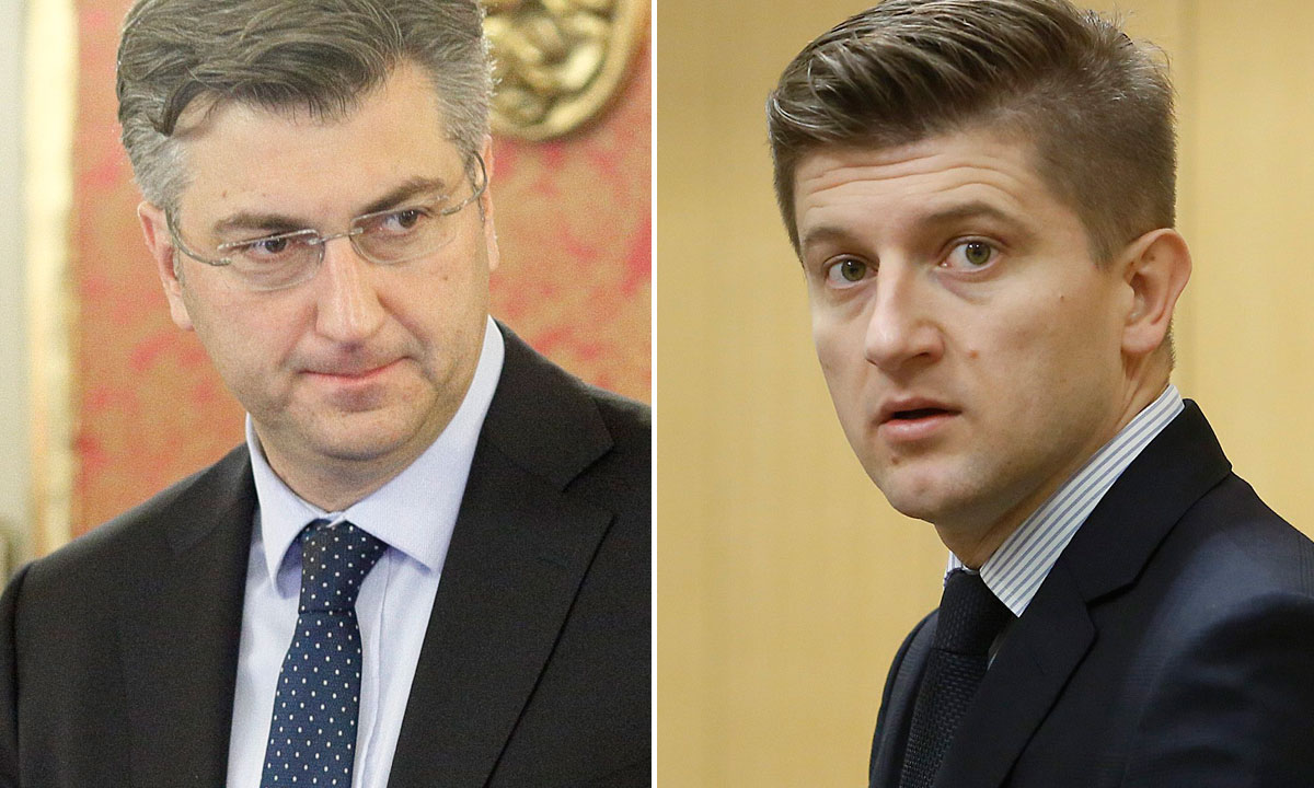 Andrej Plenković i Zdravko Marić