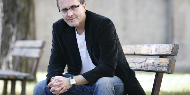 Zagreb, 240912.Vocarska.Na slici poznati glumac i voditelj Tarik Filipovic.Foto: Biljana Gaurina / CROPIX