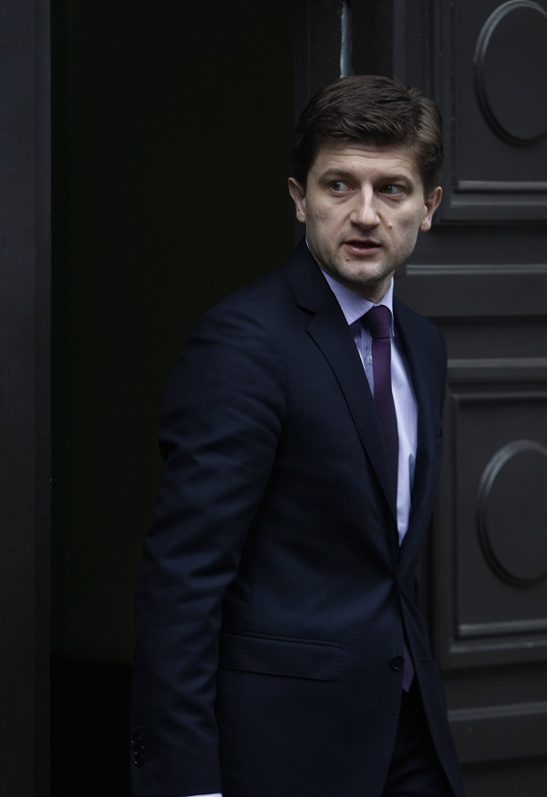 Zagreb, 120316.Ministarstvo financijaMinistar financija Zdravko Maric odrzao je ispred ministarstva financija konferenciju za medije.Foto: Ranko Suvar / CROPIX