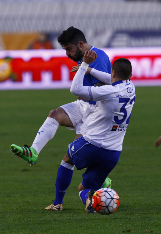 Split, 160316.Stadion Poljud.Utakmica polufinala Hrvatskog nogometnog kupa izmedju HNK Hajduk i NK Dinamo.Foto: Vojko Basic / CROPIX