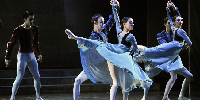 Zagreb, 190316. Premijera baleta Romeo i Julija prema glazbi Sergeja Sergejevica Prokofjeva i koreografa i redatelja Patrice Barta u HNK.Foto: Boris Kovacev / CROPIX