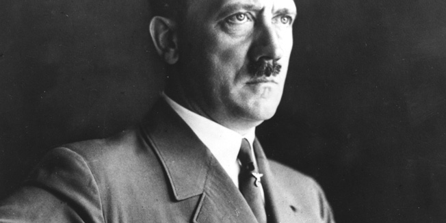 1936:  German chancellor Adolf Hitler (1889 - 1945) in uniform.  (Photo by Fox Photos/Getty Images)