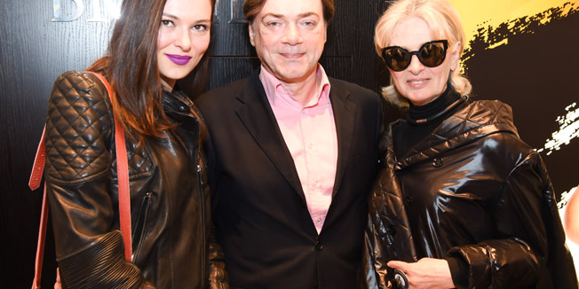 Zagreb, 300316.HOGL store, Ilica 14.Predstavljanje HOGL Shoe Fashion kolekcije proljece/ljeto 2016.Na fotografiji:Martina Matusin,  Nenad Korkut i Tihana Harapin Zalepugin.Foto: Livio Andrijic / CROPIX