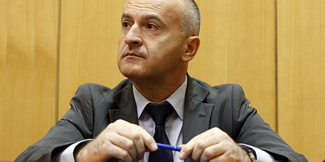 Zagreb, 131212.Sabor.Nastavak sjednice Sabora  o izmjenama Zakona o pravima hrvatskih branitelja kojima se dopusta izmjenama zakona objava Registra branitelja.Na fotografiji: Predrag Matic.Foto: Davor Pongracic / CROPIX