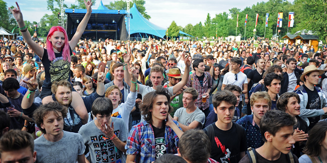 Zagreb, 240614.Jarun.Koncert grupe Flogging Molly u sklopu ovogodisnjeg INmusic festivala na Jarunu.Foto: Mladen Pobi / CROPIX