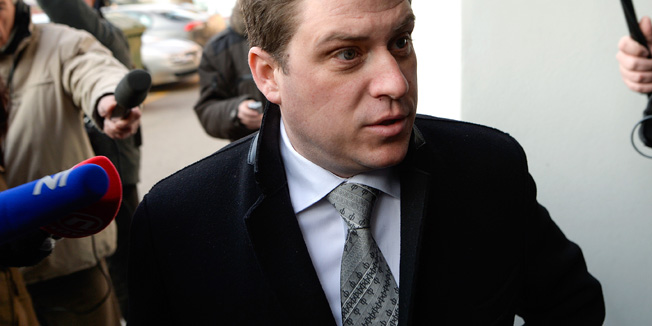 Zagreb, 210116. Trg zrtava fasizma.HDZ.Sjednica predsjednistva HDZ-a.Na fotografiji: Oleg Butkovic.Foto: Goran Mehkek / CROPIX