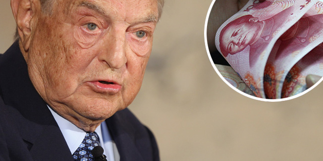 BERLIN, GERMANY - SEPTEMBER 10:  Billionaire investor George Soros speaks on 
