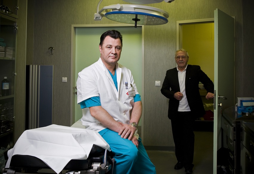 Zagreb, 250116.KBC Merkur.Na fotografiji: Doktor Stipislav Jadrijevic.Foto: Biljana Gaurina / CROPIX