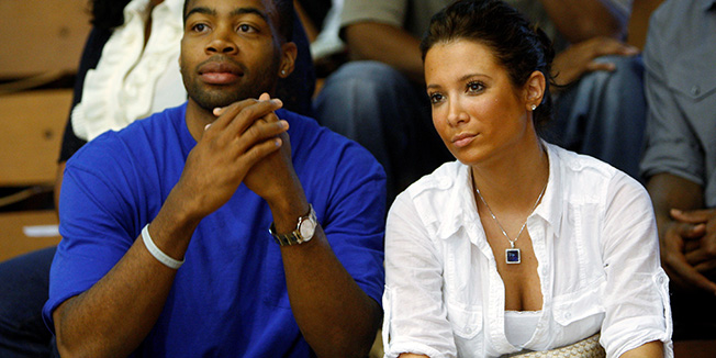 Zagreb, 230510.Dvorana Trnsko.Druga utakmica doigravanja za prvaka Hrvatske.Zagreb CO - CibonaNa fotgrafiji: Chris Warren i Tia Jurcic, kcer Ljube Jurcica.Foto: Ronald Gorsic / CROPIX