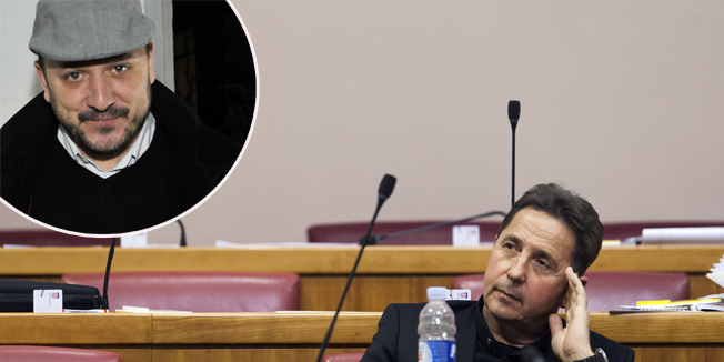 Zagreb, 220116.Sabor RH, Trg Sv. Marka.Druga sjednica osmog saziva Sabora RH.Na fotografiji: Stipe Petrina.Foto: Tomislav Kristo / CROPIX