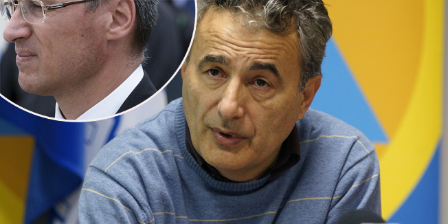 Zagreb, 241115.Ured za upravljanje u hitnim situacijama, Kneza Branimira.Procelnik Ureda za upravljanje u hitnim situacijama Pavle Kalinic na konferenciji za medije predstavio je opremu za civilnu zastitu.Na fotografiji: Pavle Kalinic.Foto: Marko Todorov / CROPIX