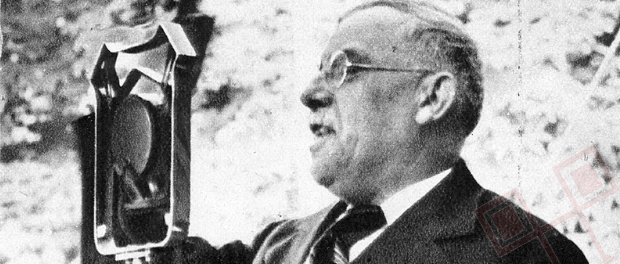 Nakon proglašenja diktature vođa HSS-a rekao je da je 'lajbek sada otkopčan i treba ga samo zakopčati', implicirajući da je 1918. godine 'lajbek' bio krivo zakopčan. Na fotografiji: Vladko Maček