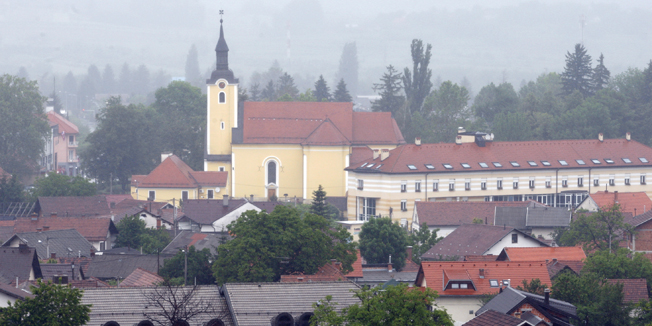 Ivanec, 220512.U nedjelju je u Ivancu sin pokusao ubiti oca, ubovsi ga nozem.Na slici: grad Ivanec.Foto: Zeljko Hajdinjak / CROPIX