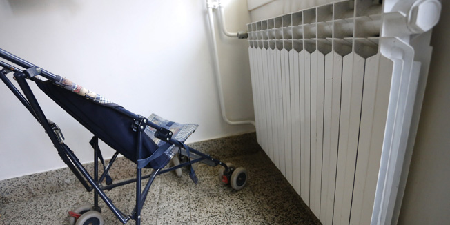 Zagreb, 270215.Rudes.U prijepodnevnim satima u djecjim vrticima Matija Gubec i Grigor Vitez nestalo je grijanja.Na fotografiji: Vrtic Matija Gubec.Foto: Marko Todorov / CROPIX