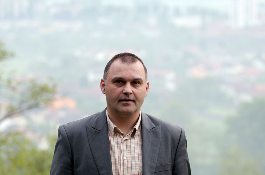 Karlovac, 280411.Damir Jelic, gradonacelnik grada Karlovca.Foto: Mario Pusic / Cropix