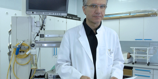 Zagreb 110707.Dr. Rajko Ostojic, klinika za unutrasnje bolesti kbc-a Zagreb.Foto : Sandra Simunovic / CROPIX