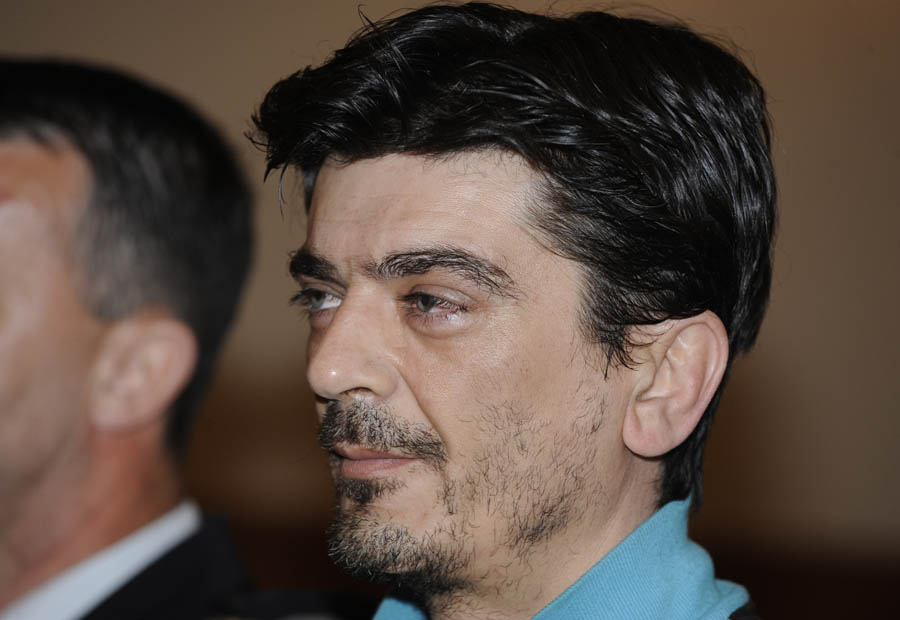 Sibenik ,010312.Danas je zapocelo sudjenje Draganju Paravinji za otmicu i ubojstvo Antonije Bilic.Na fotografiji: Dragan Paravinja.Foto: Niksa Stipanicev / CROPIX