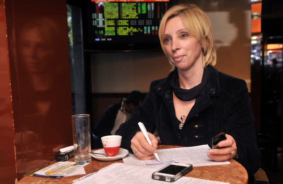 Zagreb, 171011Romana Eibl se kladi.Foto: Bruno Konjevic / CROPIX